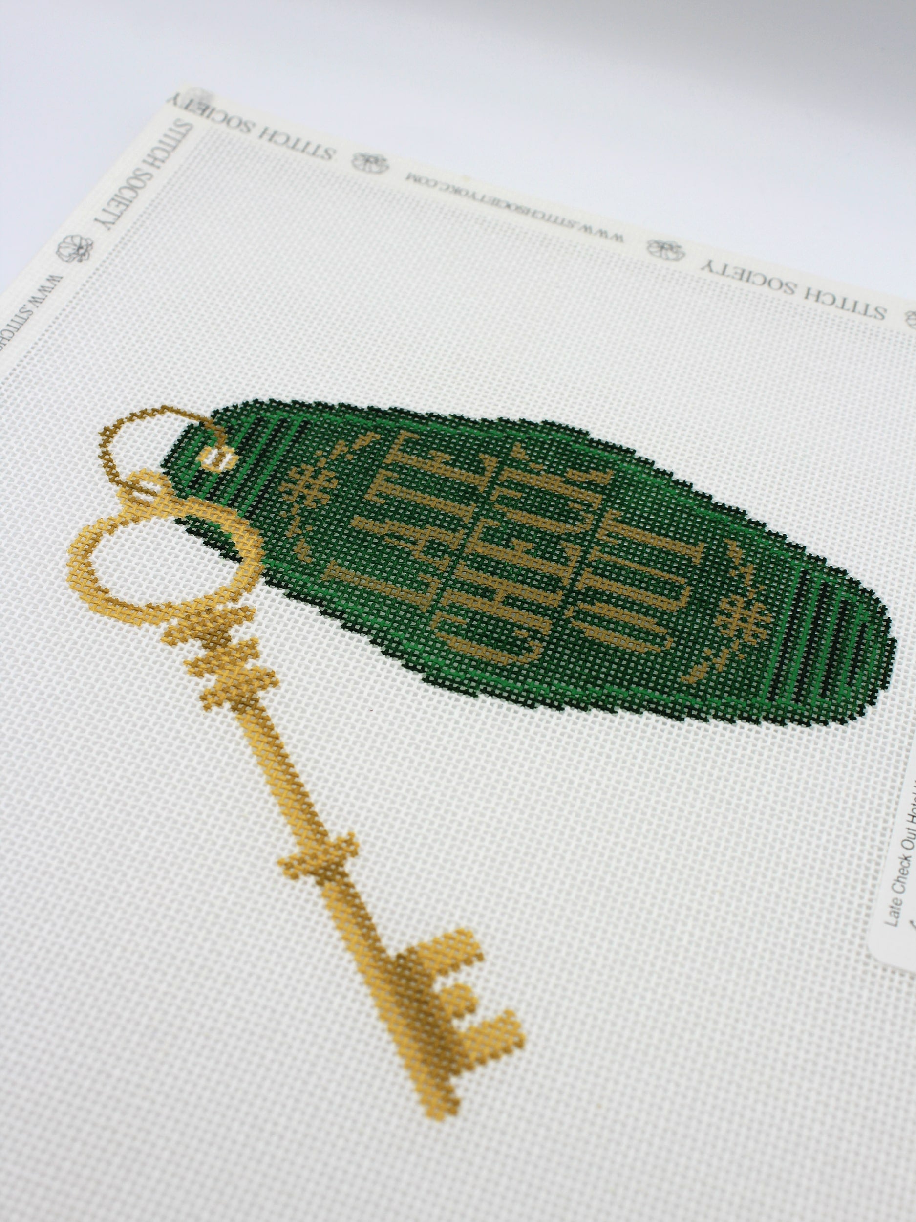 Late Check Out Hotel Key Canvas