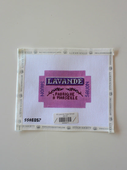 3D Lavender Soap Canvas