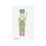 Large Green Nutcracker Canvas