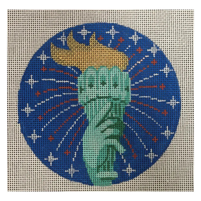 Patriotic Ornament - Liberty's Torch Canvas
