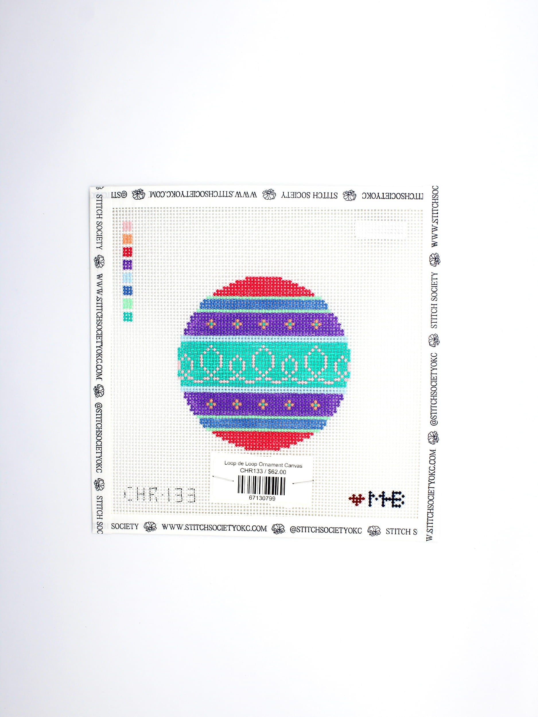 Loop de Loop Ornament Canvas