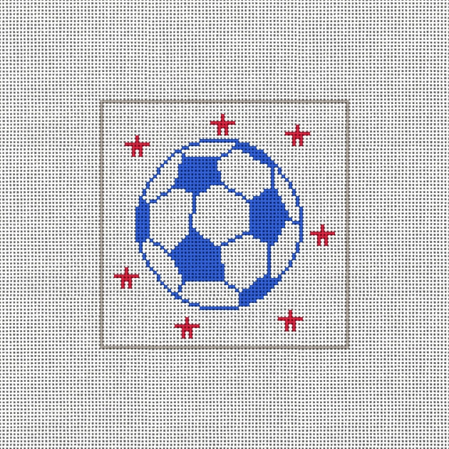 Soccer Ball with Stars