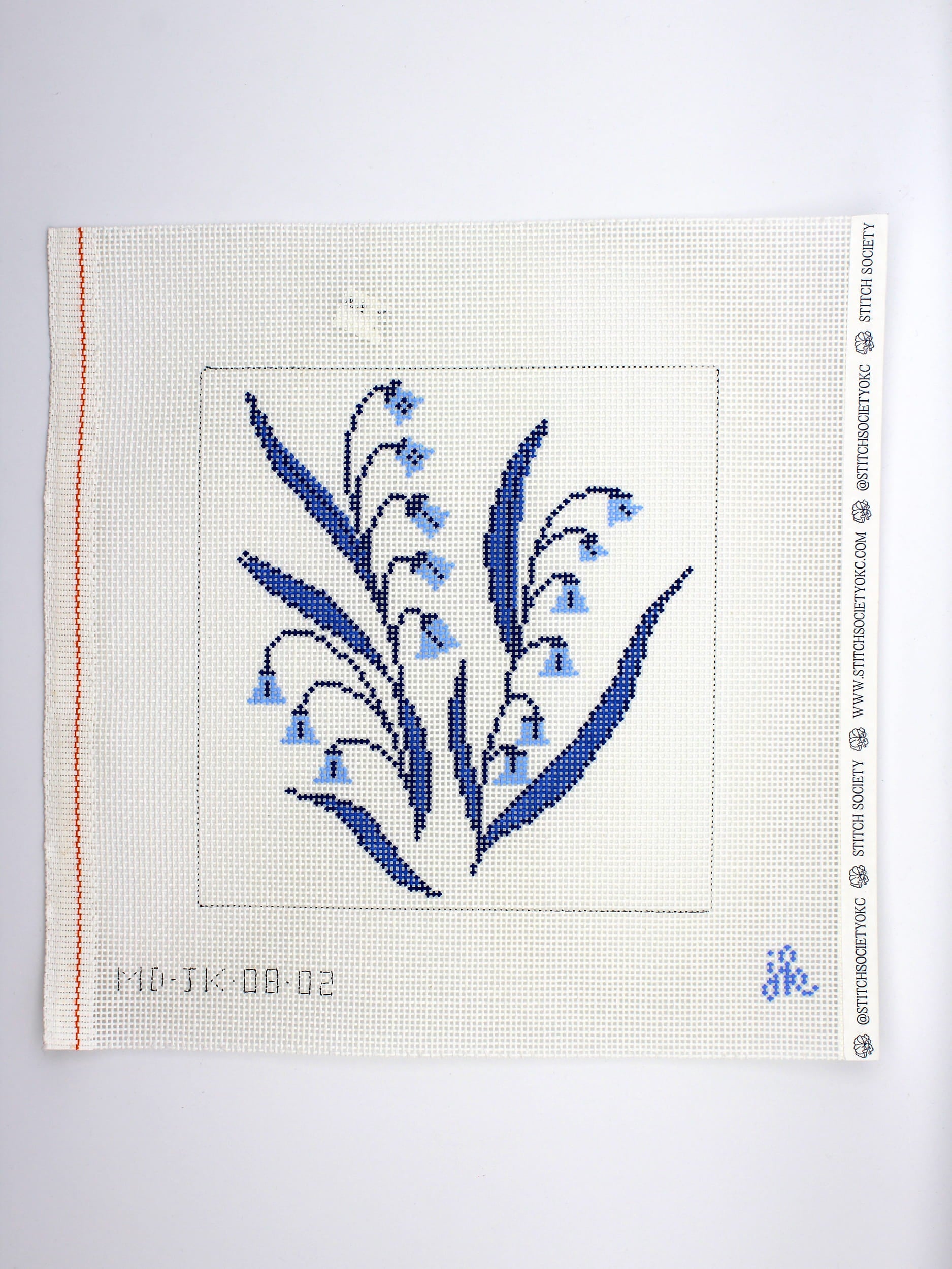Blue Bonnets Ornament Canvas