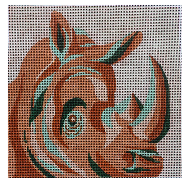 Color Block Rhino