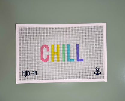 Pastel Chill Pill Canvas