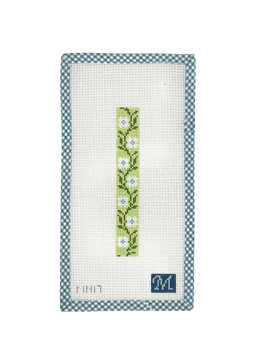 Daisy Chain Fob Blue Canvas