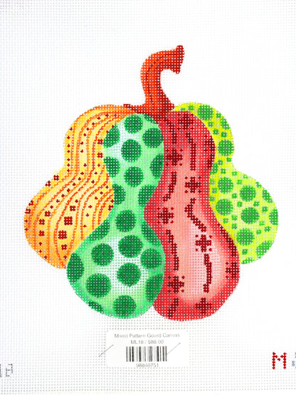Mixed Pattern Gourd Canvas