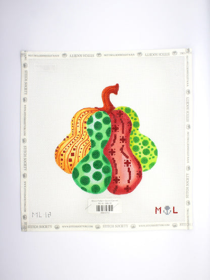 Mixed Pattern Gourd Canvas