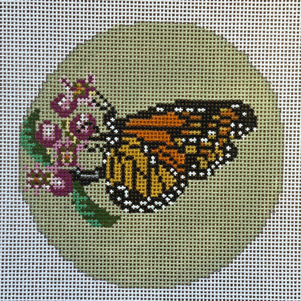 Monarch Butterfly Ornament Canvas