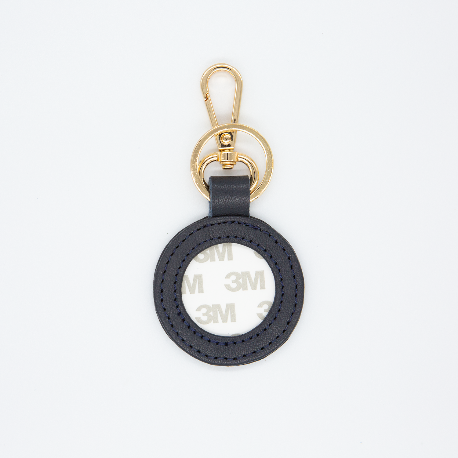 Self-finishing Leather Key Fob- Various Colors