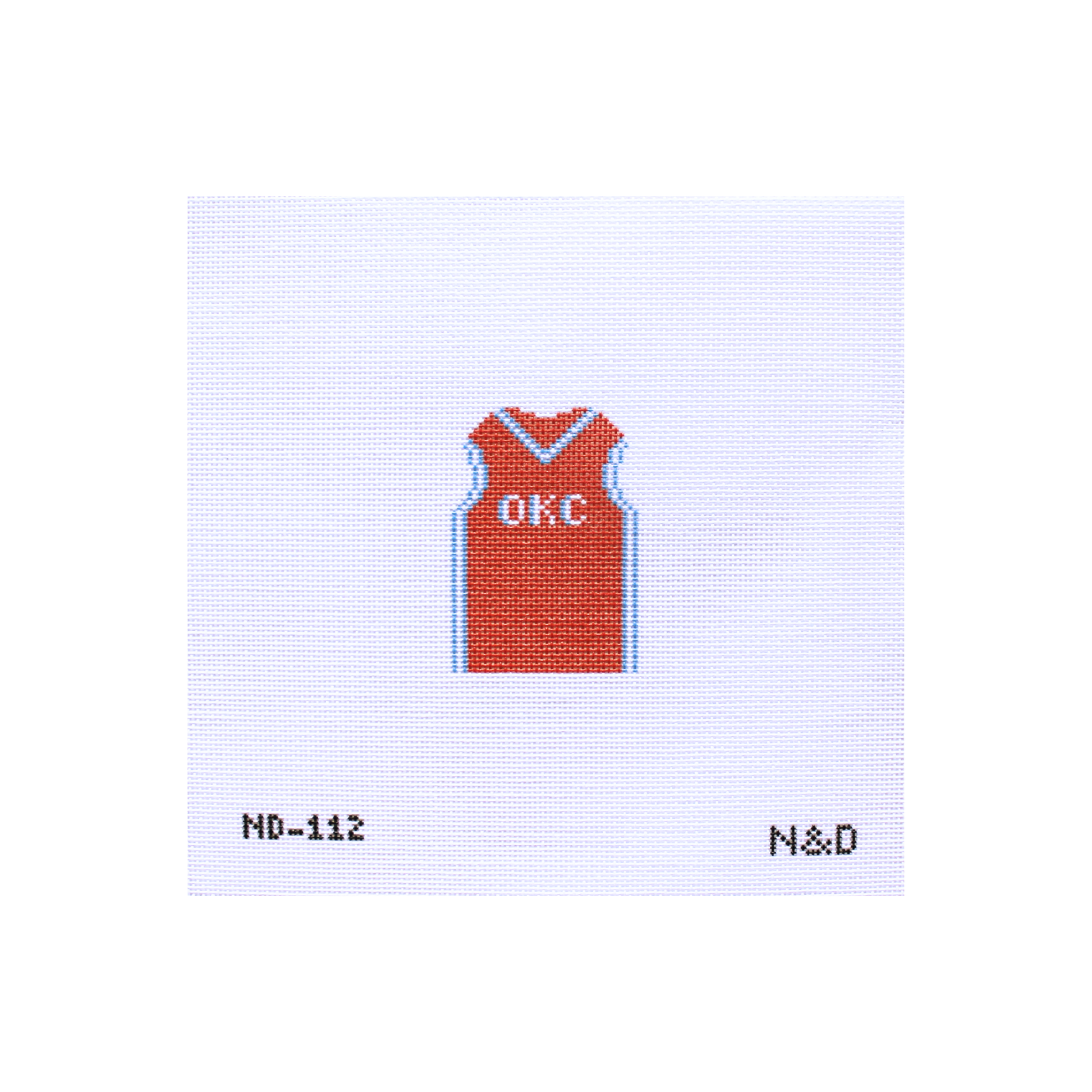 OKC Jersey Canvas - Orange