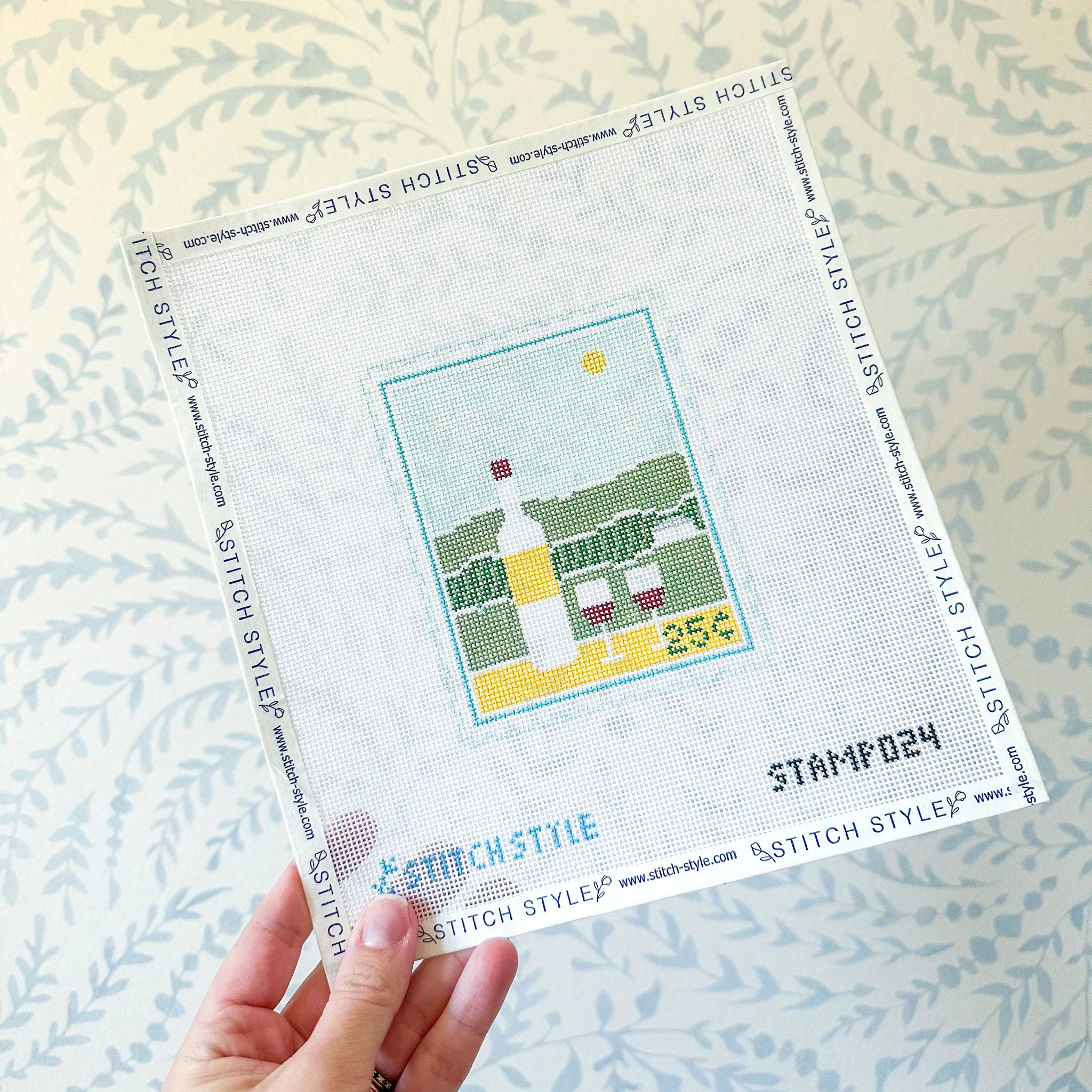 Napa Valley Travel Stamp Canvas