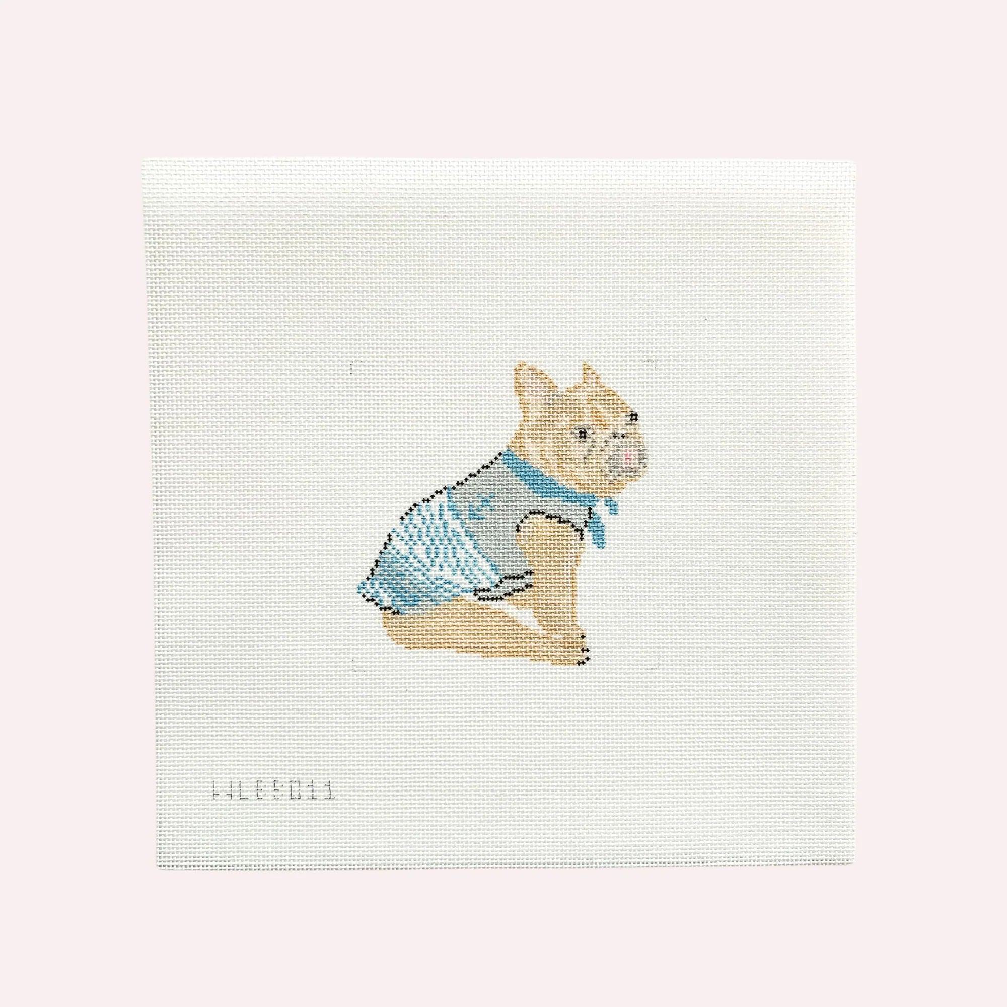 Sailor Frenchie Dog Canvas