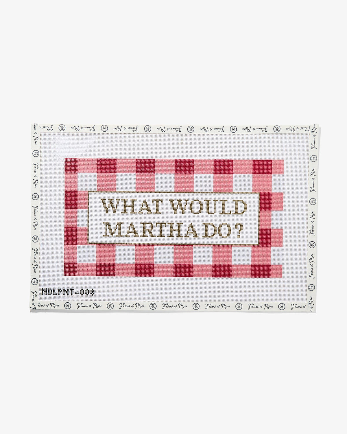 What Would Martha Do Canvas