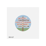 Norman Campus Directional Sign Canvas