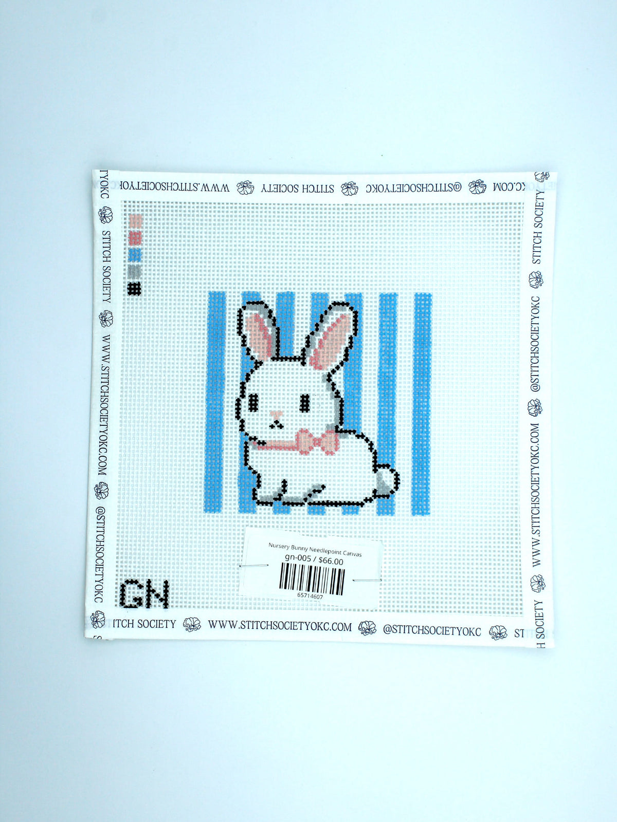 Nursery Bunny Needlepoint Canvas