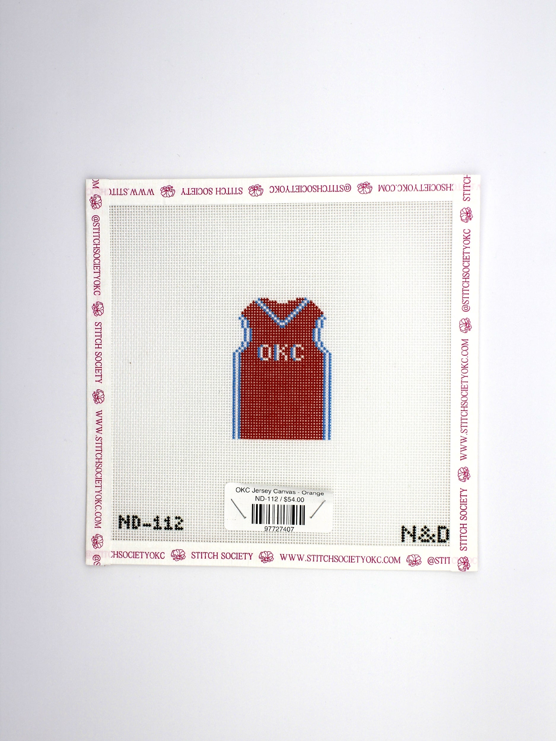 OKC Jersey Canvas - Orange