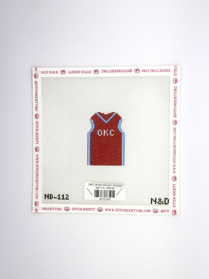 OKC Jersey Canvas - Orange