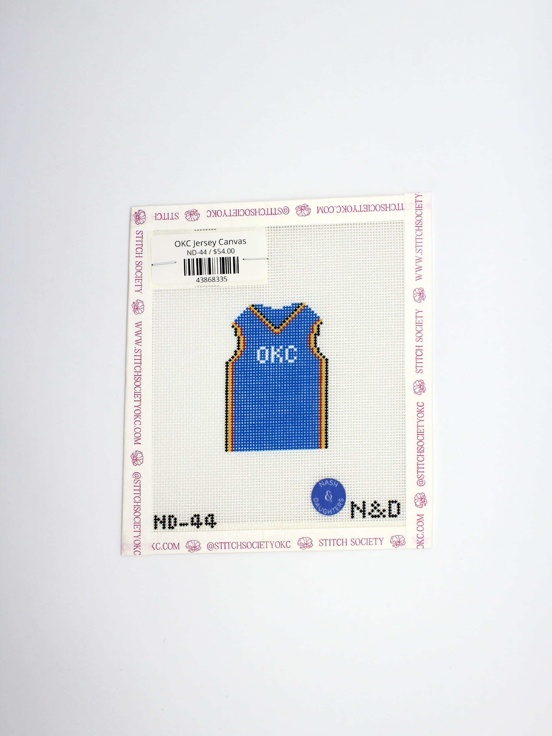 OKC Jersey Canvas