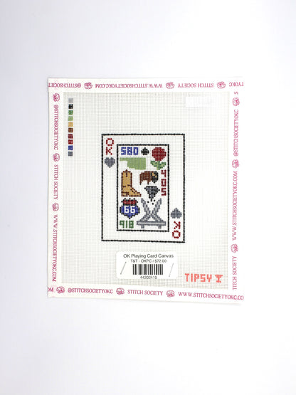OK Playing Card Canvas