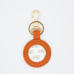 Self-finishing Leather Key Fob- Various Colors