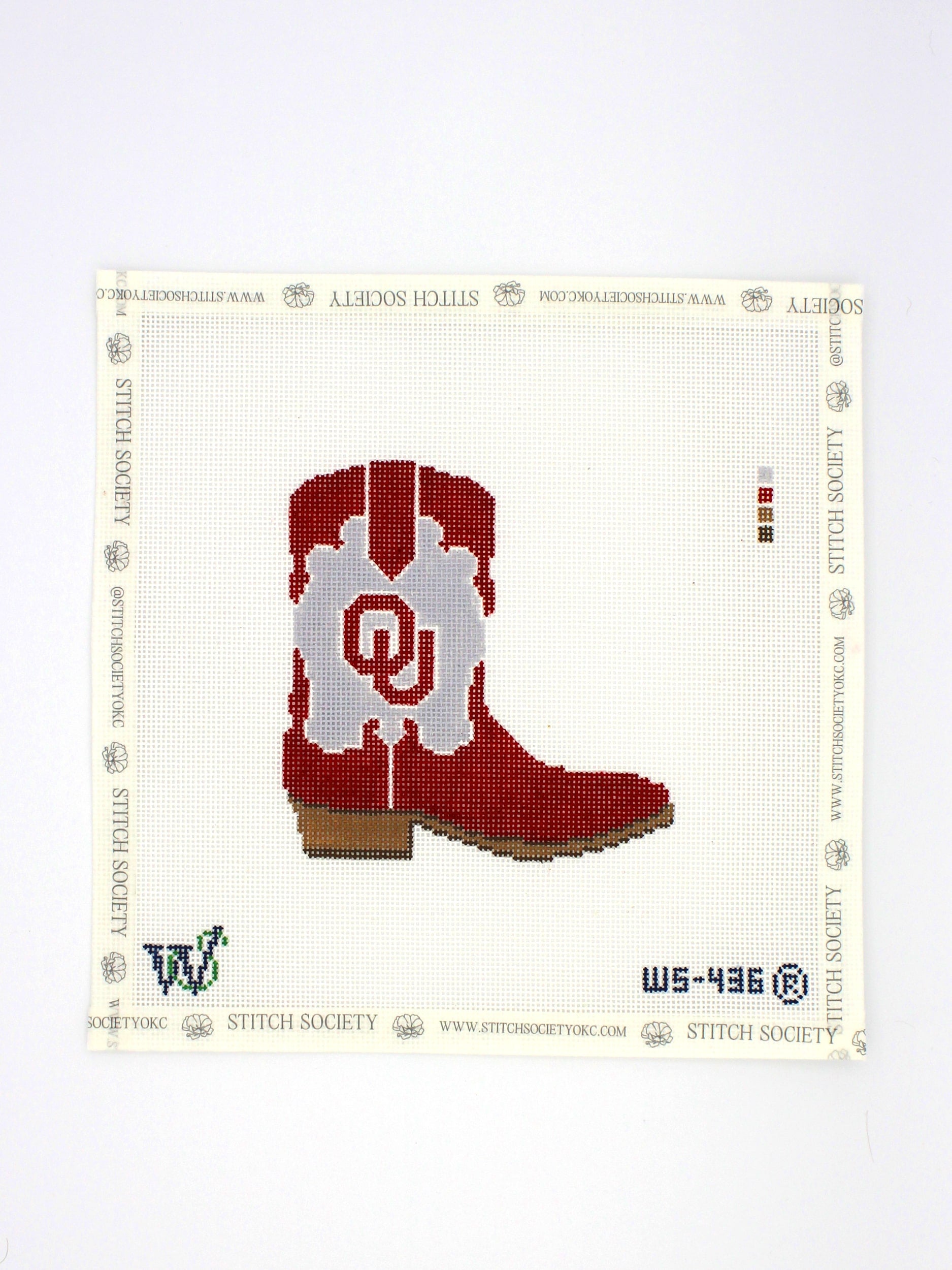 Oklahoma Boot Canvas