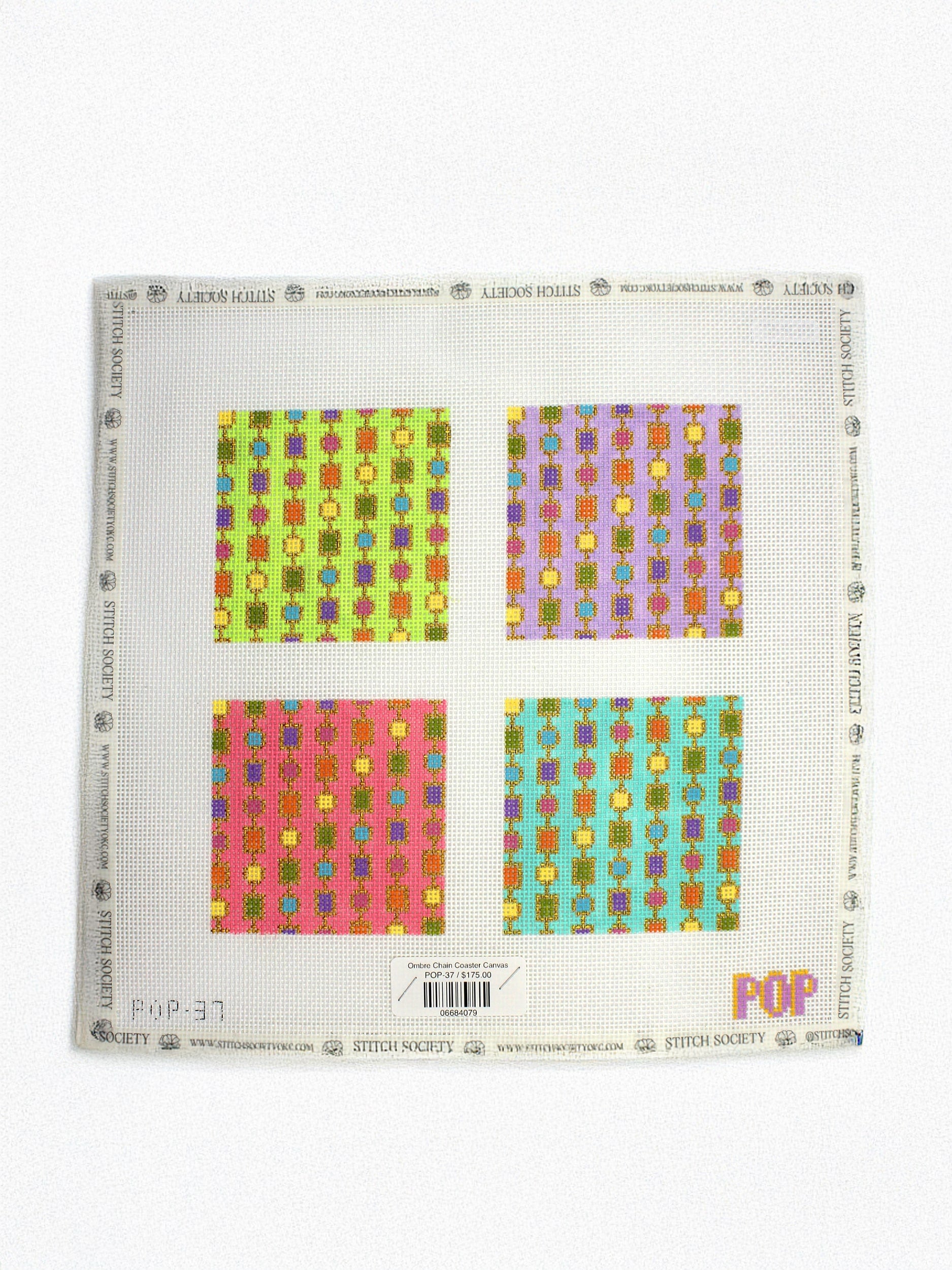Ombre Chain Coaster Canvas