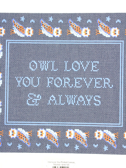 Owl Love You Printed Canvas