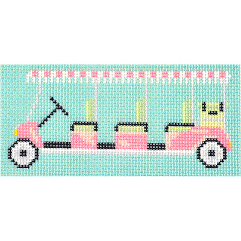 Palm Beach Golf Cart Canvas