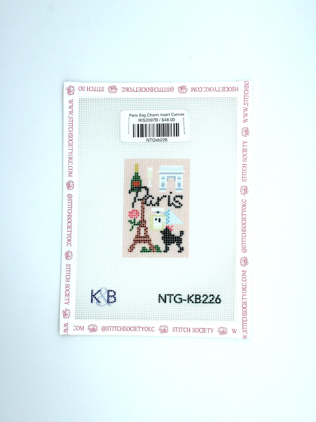 Paris Bag Charm Insert