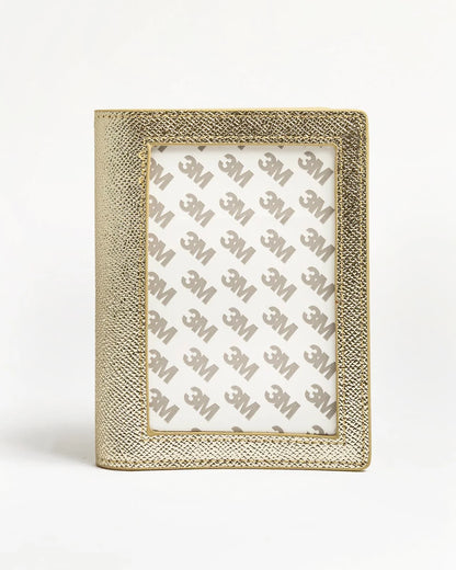 Self-Finishing Passport Cover - Gold Palm