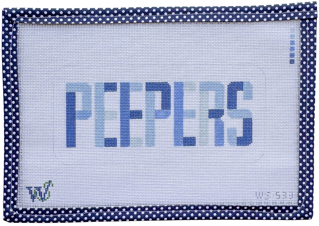 Peepers Case – Coastal Blues Canvas