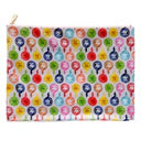 Pink Tootsie Pop Pattern Pink PVC Project Bag