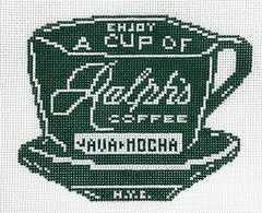 Ralph's Coffee Cup - Large Canvas
