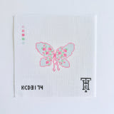 Pink Butterfly Canas