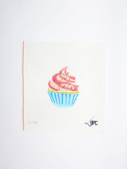 Pink Cupcake Canvas