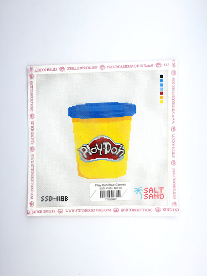 Play-Doh Blue Canvas