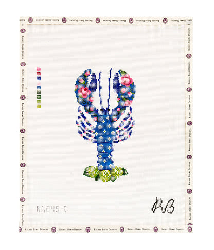 Lucy The Lobster (Blue) Canvas