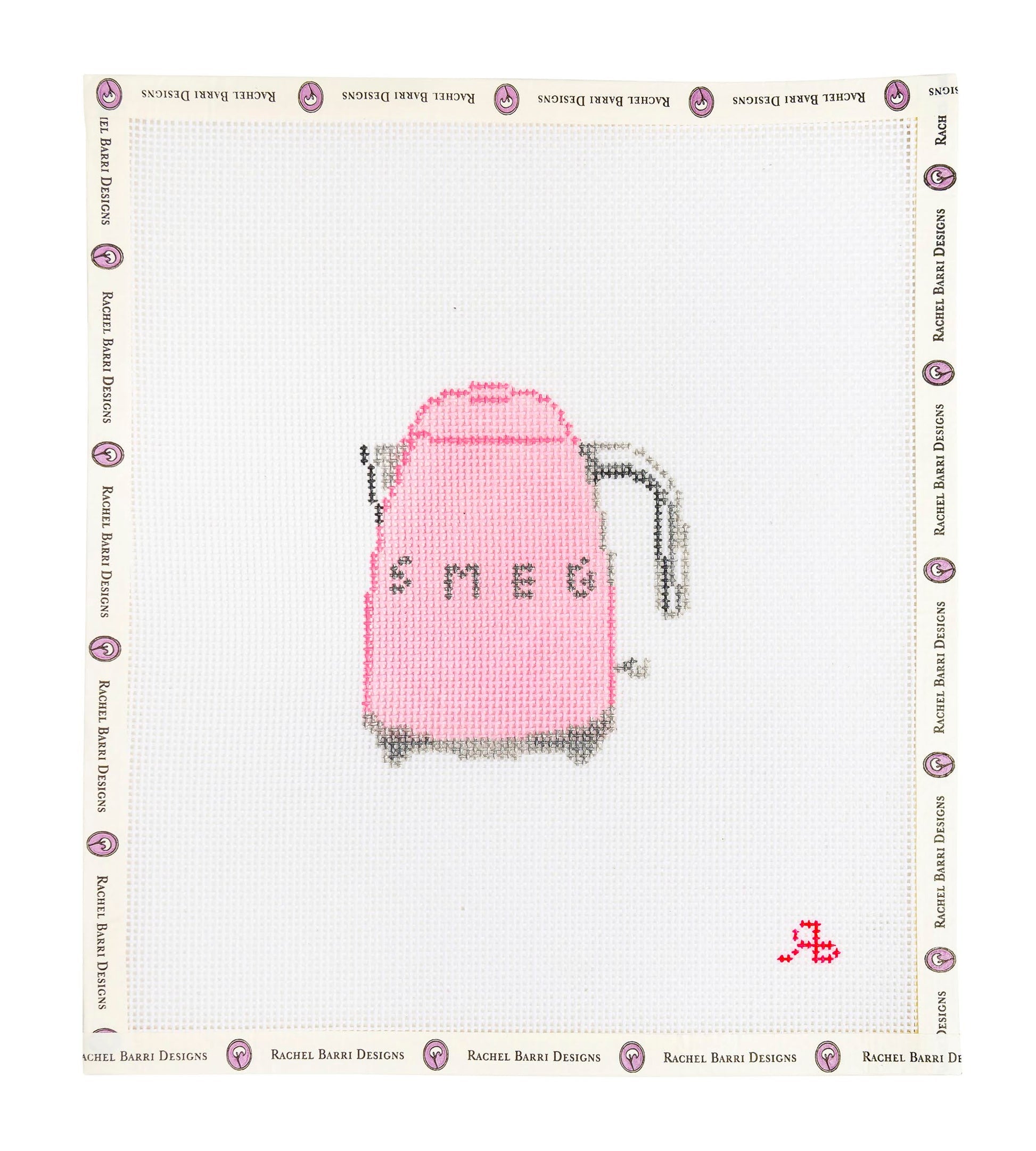 Retro Kettle Barbie Pink Canvas