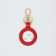 Self-finishing Leather Key Fob- Various Colors