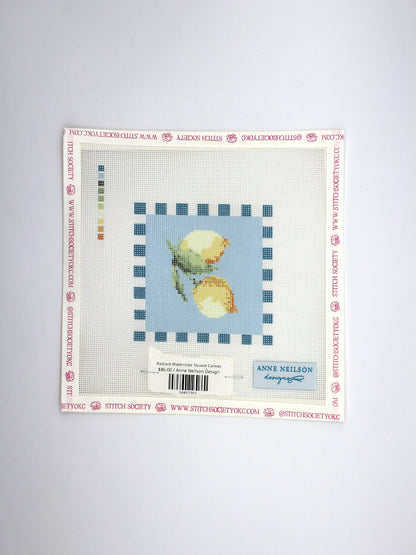 Radiant Watercolor Square Canvas