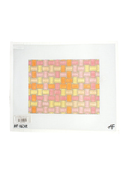 Rose Ribbon Clutch Canvas