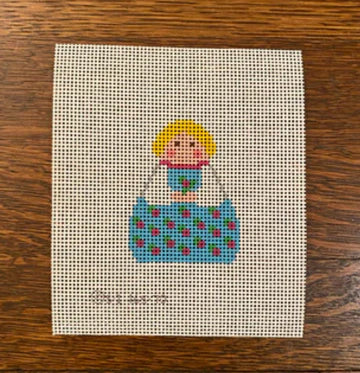 Rosebud Angel Canvas