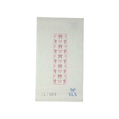 Bows & Hearts, Pink Canvas