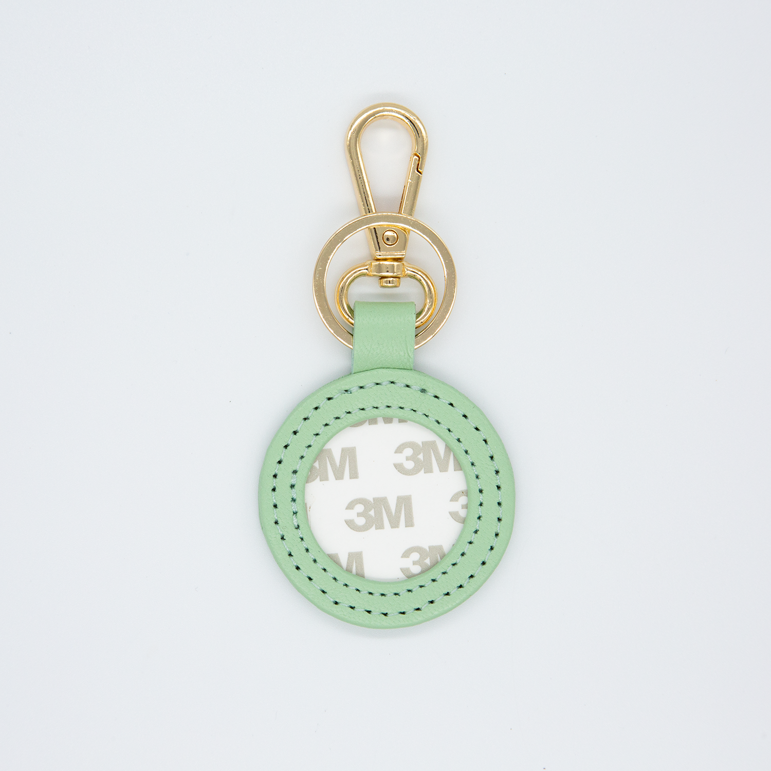 Self-finishing Leather Key Fob- Various Colors
