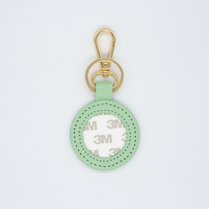 Self-finishing Leather Key Fob- Various Colors