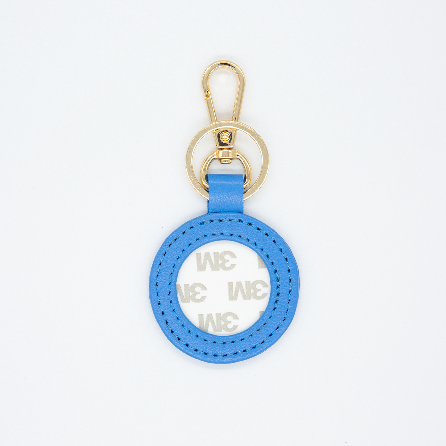 Self-finishing Leather Key Fob- Various Colors