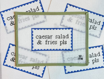 Salad & Fries Canvas