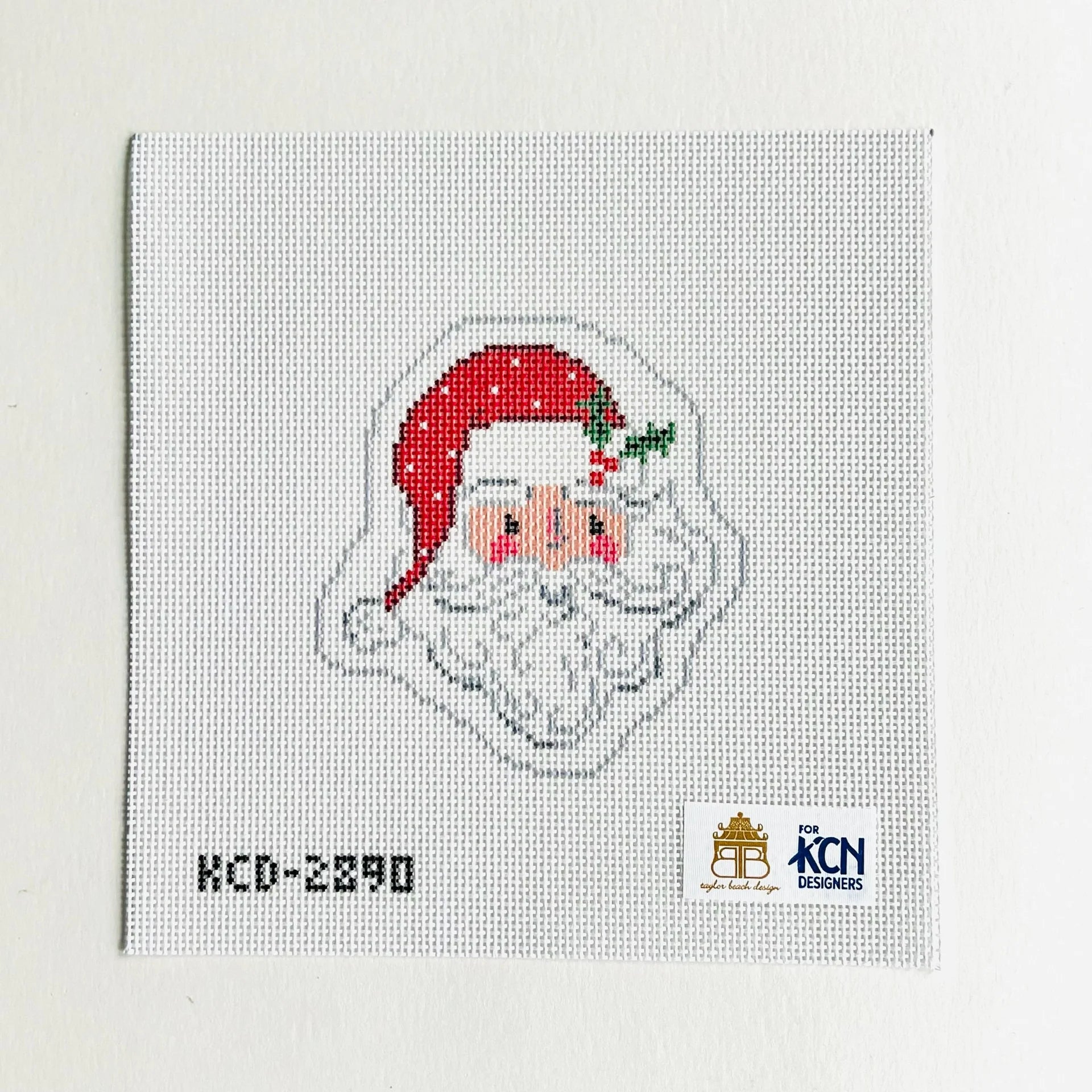 Santa Head Canvas