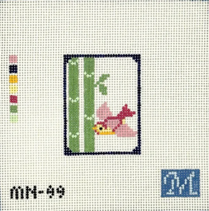 Bird Bam Mahjong Tile